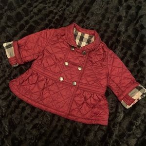 Burberry Double Breasted Infant Jacket